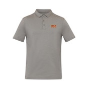 USC Trojans Men's lululmon Gray Evolution Polo